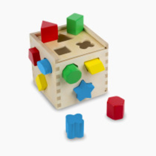 Melissa & Doug Shape Sorting Cube Classic Toy
