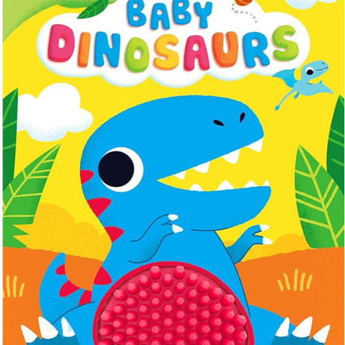 Baby Dinosaur - Silicone Touch and Feel Board Book - Sensory Board Book