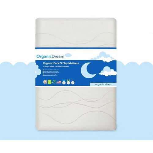 Organic Dream Pack And Play Mattress 2-stage Dual Sided : Target