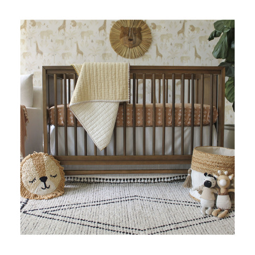 Kendi Quilted Blanket | Crib Bedding Sets - Crane Baby