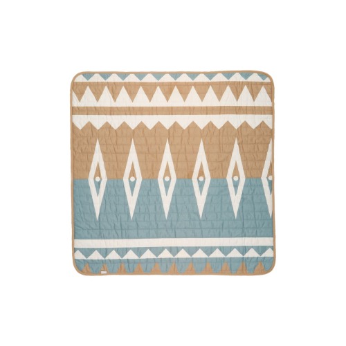 Toddlekind Portable Organic Cotton Play Mat, Mineral