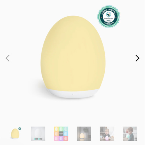 VAVA Baby Egg Night Light with Touch Control