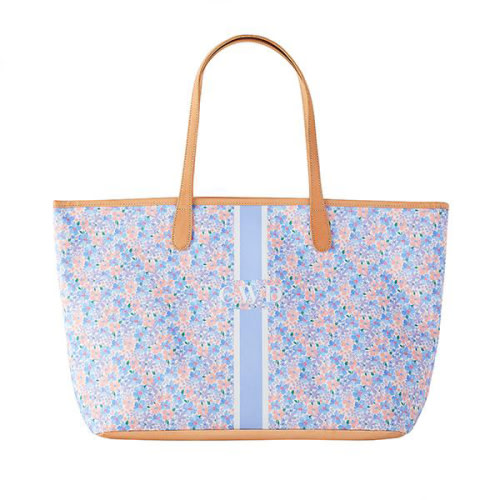 $230.00 Floral St. Anne Diaper Bag in Posy Petal | Caitlin Wilson