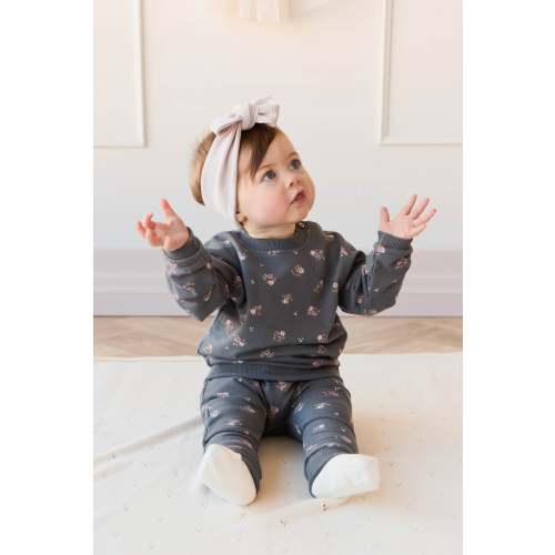 Jamie Kay Organic Cotton Sweatshirt - Simone Lava, 6-12m