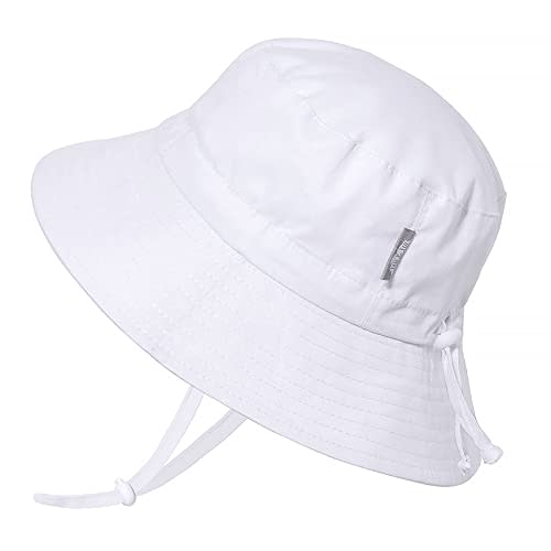 JAN & JUL Grow-with-Me Cotton Bucket Sun-Hat for Baby and Kids