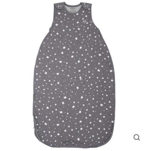 4 Season® Ultimate Baby Sleep Bag, Merino Wool & Organic Cotton, Star Gray