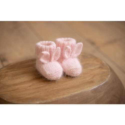 Newborn Bunny Outfit Socks, Newborn Rabbit Socks, Newborn Photography props, Newborn Knit Booties, Rabbit Newborn Outfit, Knit Bunny Socks