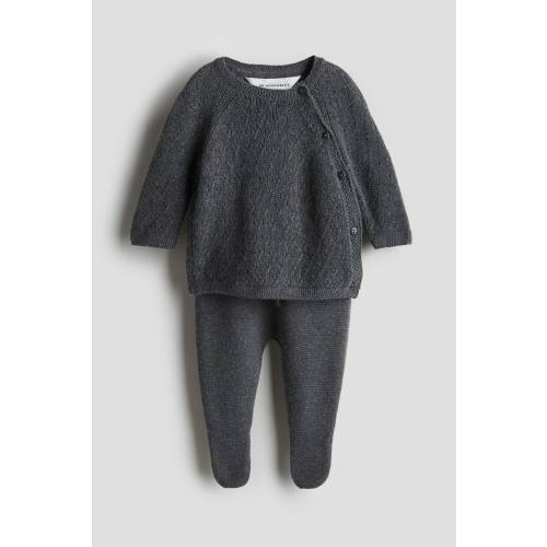 2-PIECE CASHMERE-BLEND SET