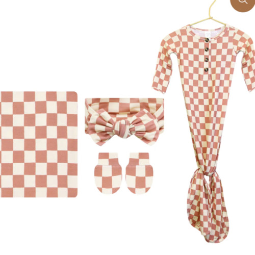 Gemma Newborn Headband Bundle (Gown)