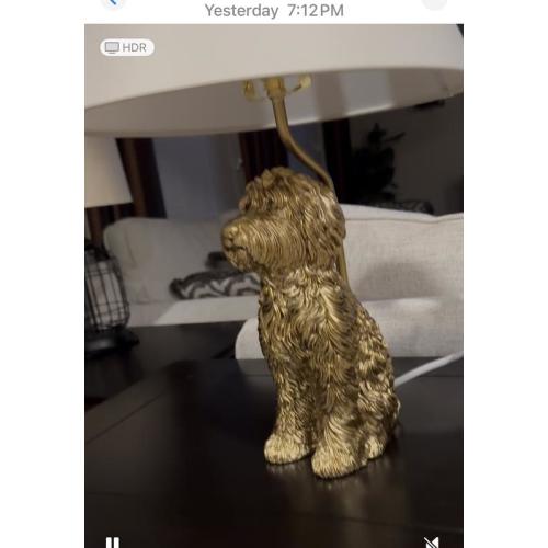 The Icon Table Lamp: Dog Edition | AnthroHome