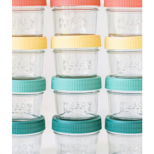Breastmilk Storage Jar Set – Mason Bottle