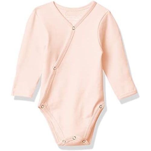 L'ovedbaby unisex-baby Organic Cotton Baby Kimono Bodysuit