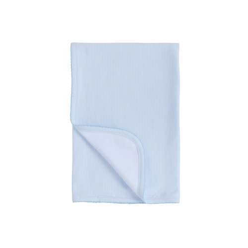Printed Blanket - Light Blue Signature Stripe