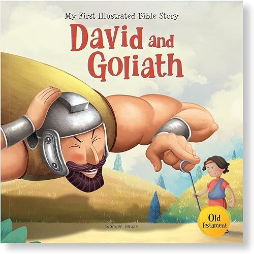 David and Goliath (My First Bible Stories) Paperback – February 28, 2023