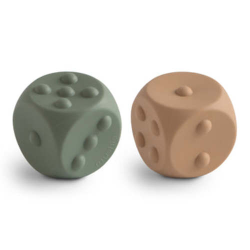 Dice Press Toy 2-Pack – Mushie