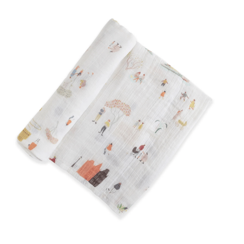 Organic Cotton Muslin Swaddle