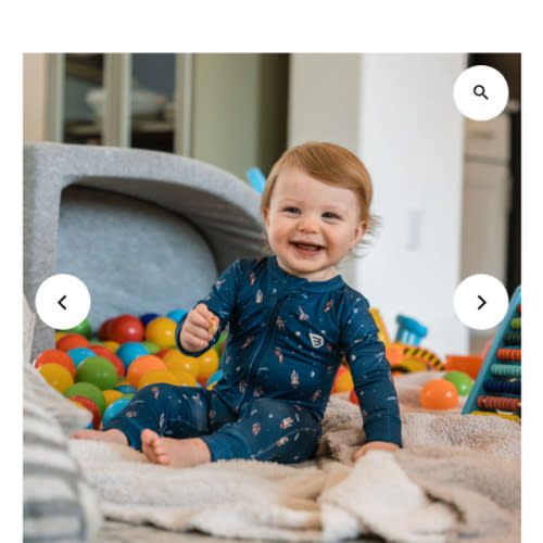 Baby Zip Up - To The Moon – BURLEBO
