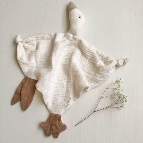 Muslin Goose Lovey - Etsy
