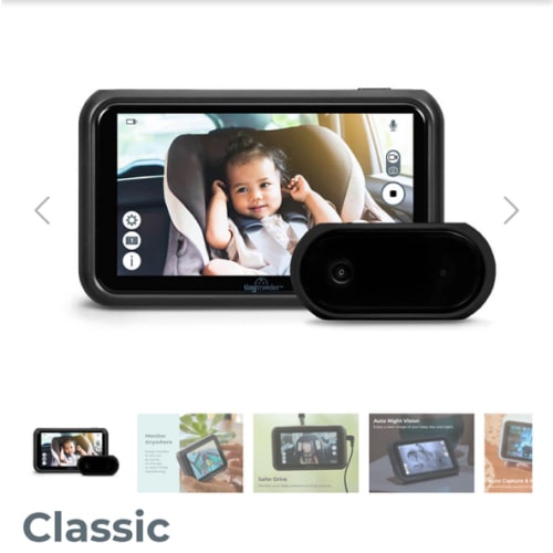 Tiny Basic - HD Baby Car Camera Monitor System - Tiny Traveler