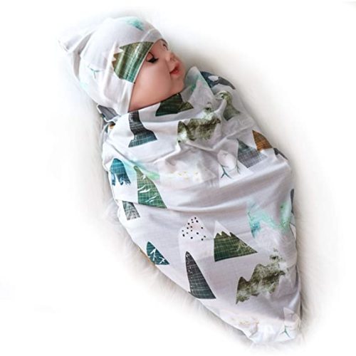 TANOFAR Mountains Baby Swaddle Cocoon, Cocoon Sack for Boys Girls, Newborn Swaddle Sack, Baby Photography, Photo Props, Newborn Hospital Photos