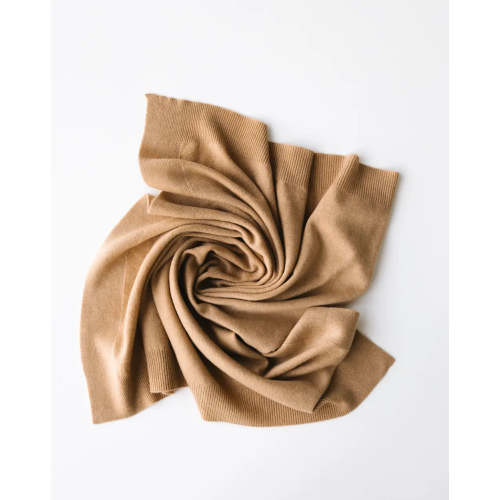 Baby Cashmere Blanket - Caramel Brown