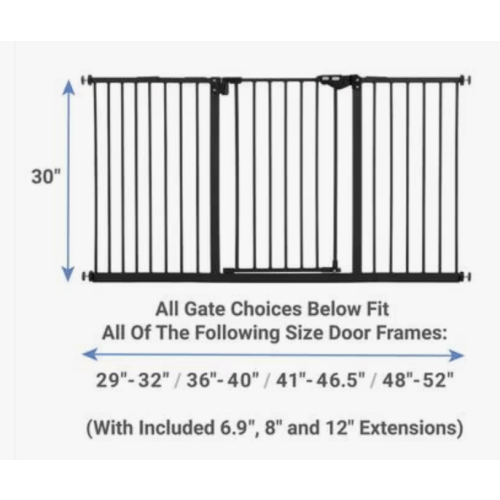 Frisco Steel Extra Wide Auto-Close Gate