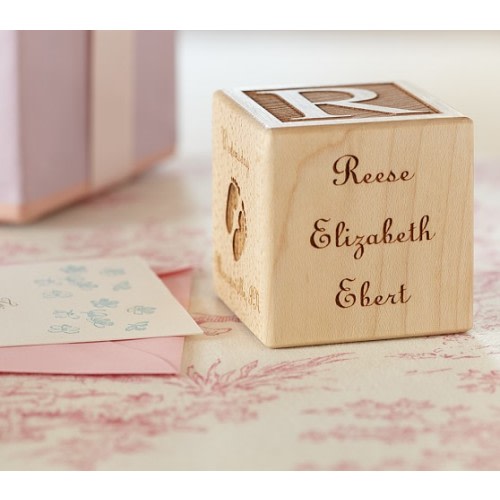 Wooden Block | Baby Keepsake | Pottery Barn Kids