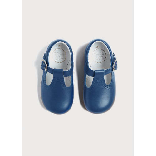 T-Bar Baby Shoes in Blue (20-24EU)