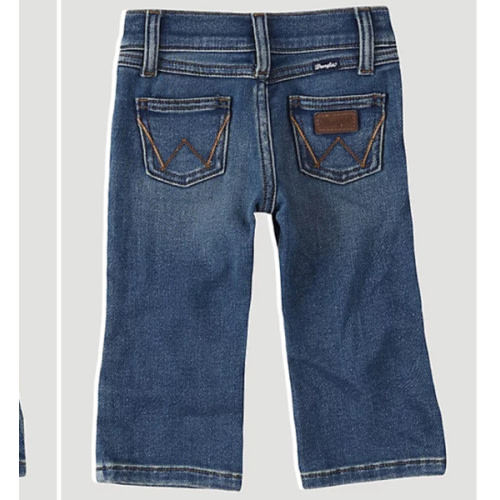 Little Boy's Stitched Pocket Western Jean