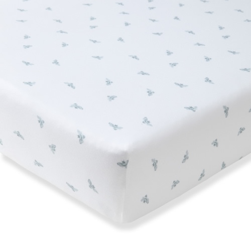 Golden Bee Organic Cotton Fitted Crib Sheet Quarry