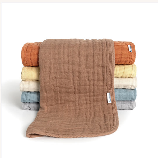 6-Pack Baby Neutral Multi Browns Muslin Burp Cloths – Gerber Childrenswear