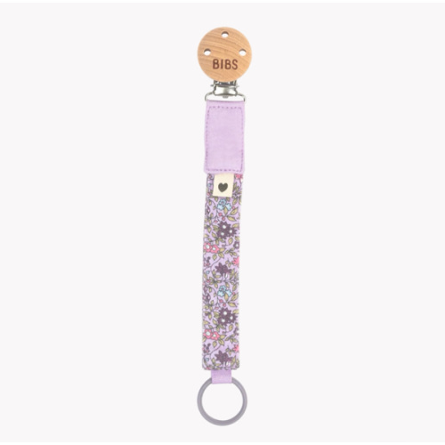 BIBS x LIBERTY Pacifier Clip - Chamomile Lawn Violet Sky – Bibsworld store US