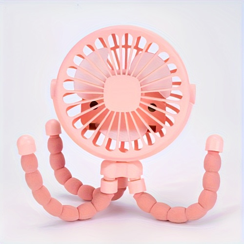 compact octopus fan adjustable tripod usb rechargeable