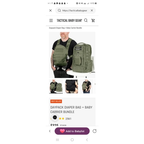 Baby Gear Bundles | Baby Carrier & Diapers Bags | Tactical Baby Gear®