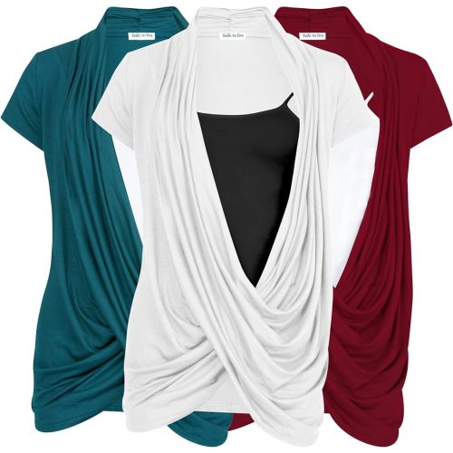 Free to Live 3 Pack Long Sleeve Nursing Tops Breastfeeding Shirts