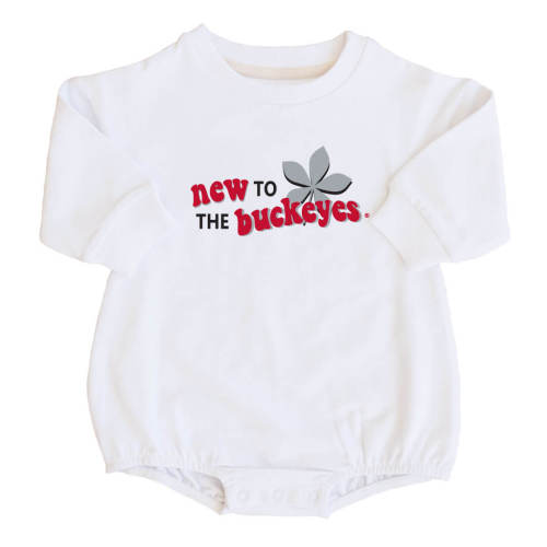 The Ohio State University | OSU Graphic Sweatshirt Bubble Romper