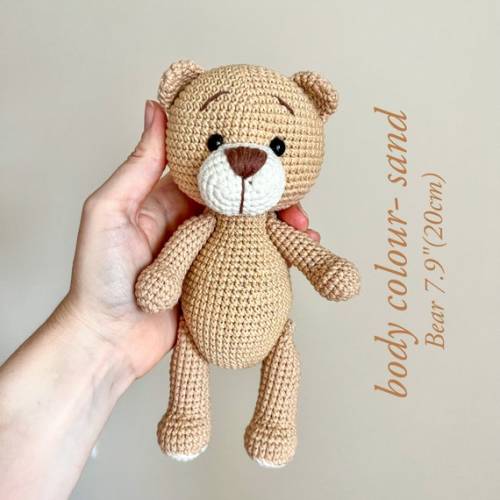 First Teddy Bear Crochet Toy Set, Personalized Stuffed Teddy Bear Baby Shower Gift, Teddy Birthday Baby Boy Girl Gift, Newborn Props Gift - Etsy