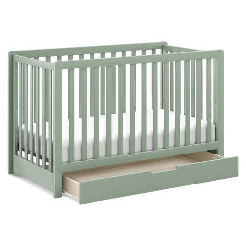 Carter's by DaVinci Colby 4-in-1 Convertible Crib with Trundle Drawer | Modern Nursery