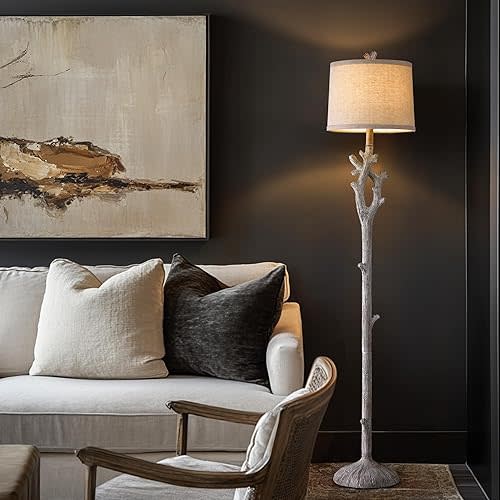 OYEARS Floor Lamp Brown