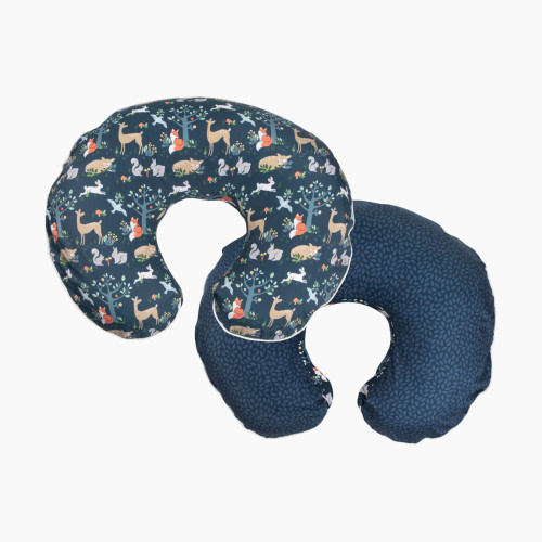 Boppy Premium Nursing Support Cover - Blue Forest Friends