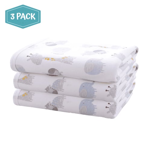 Walmart Black Friday Deals 2025 - "FOOK FISH 3 Pack Diaper Changing Pad, Washable Waterproof Reusable Mat, Soft Bamboo Cotton, 22""x28"