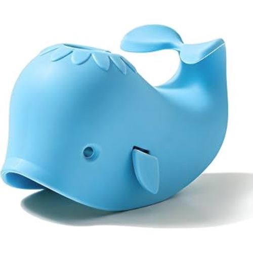 Bath Spout Cover for Bathtub - Protects Baby from Bumping Head During Bathing Time Baby Faucet Cover Universal Faucet Protective Cover Whale Design
