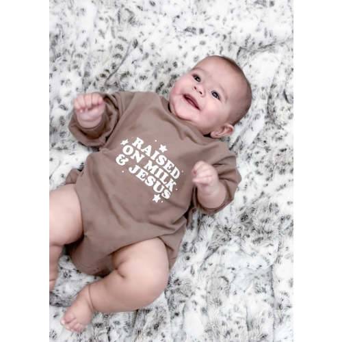 Raised On Milk & Jesus Bubble Jumpsuit