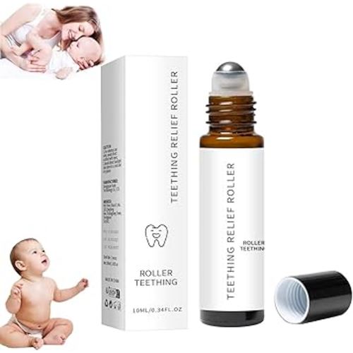A Thousand Roses Teething Roller Oil, A Thousand Roses Teething Oil, Teething Roller All Natural (1)