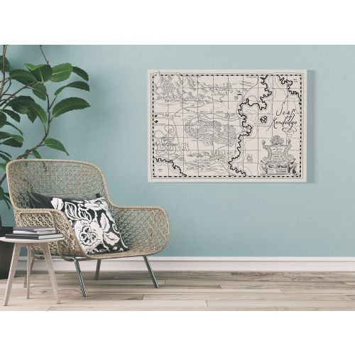 Phantom Tollbooth Map Print: Hand-Drawn Literary Fantasy Novel