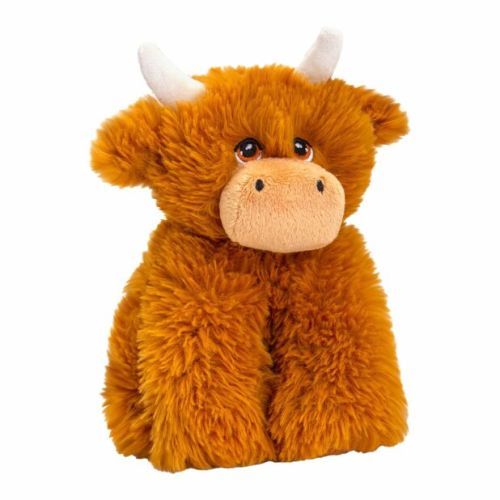 Keel Toys Keeleco Highland Cow 20cm Soft Toy | Great British Brands USA