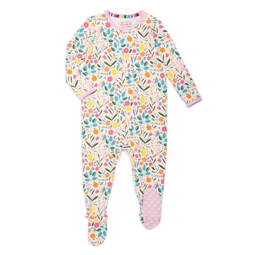 Magnetic Me RightFit Magnetic Toddler Footie Pajamas | Silky Soft Modal Fabric | Toddler Sleepers Available in Sizes 9M - 24M