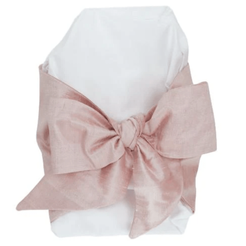 Bow Swaddle ® - Southern Blush Silk