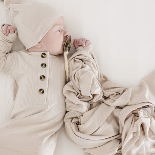 Cove Ribbed Swaddle Blanket