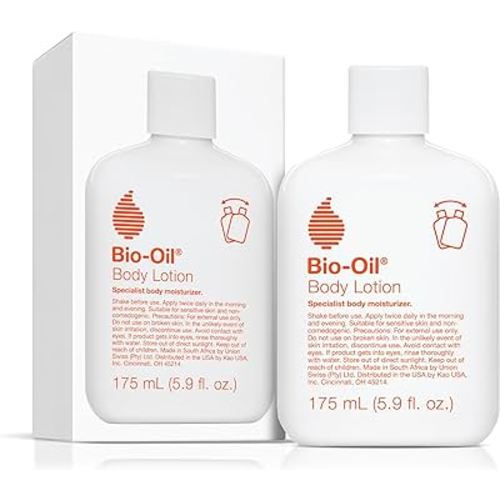 Bio-Oil Moisturizing Body Lotion for Dry Skin, Ultra-Lightweight High-Oil Hydration, with Jojoba, Rosehip, Shea Oil, and Hyaluronic Acid, 5.9 oz